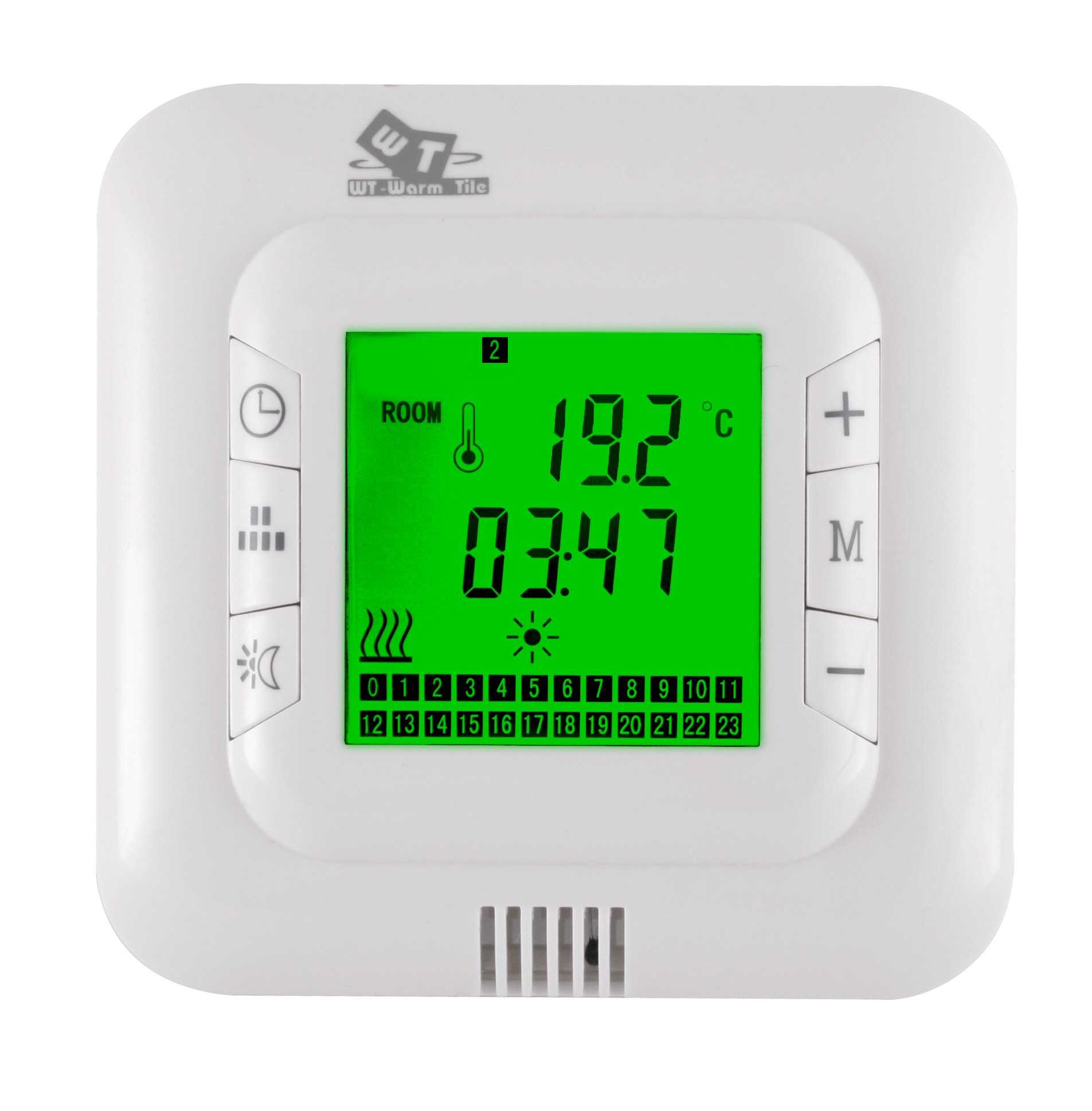 Underfloor
                heating thermostat digital Clock