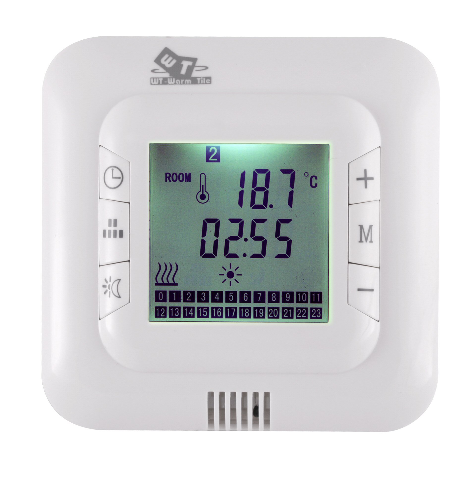 Underfloor
                heating thermostat digital Clock