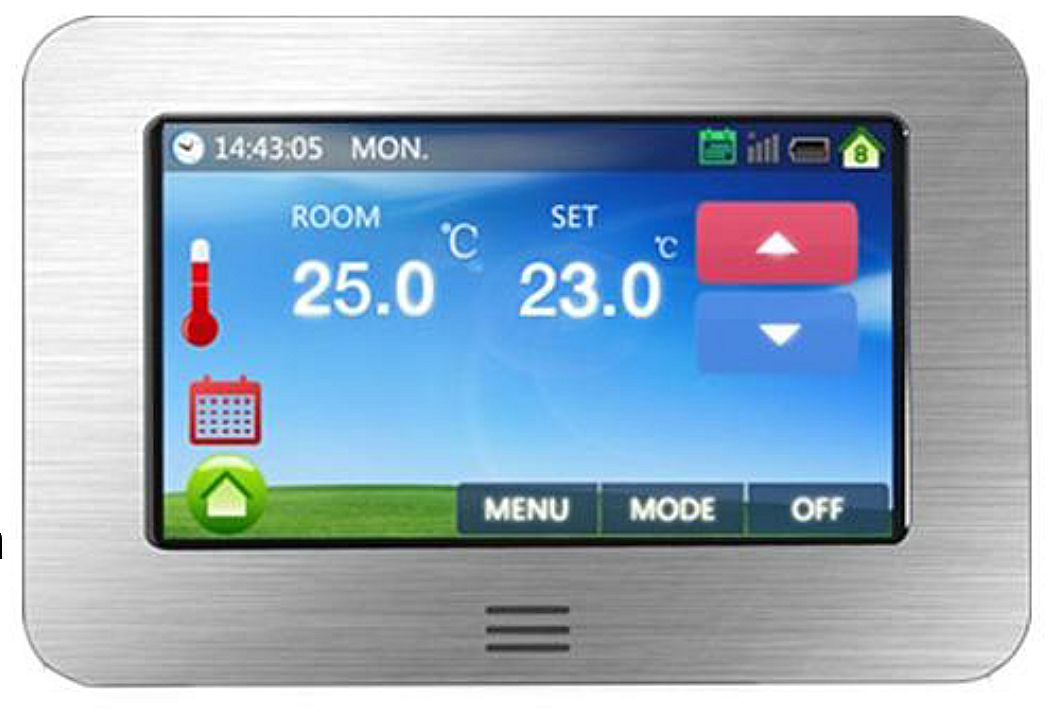 UTR-309
                Underfloor heating thermostat digital Clock